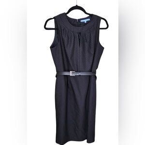 2040 Antonio Melani Black Sleeveless Dress